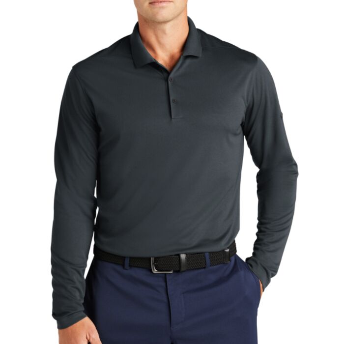 Nike Dri FIT Micro Pique 2.0 Long Sleeve Polo NKDC2104 Dri FIT Micro Pique 2.0 Long Sleeve Polo Thumbnail