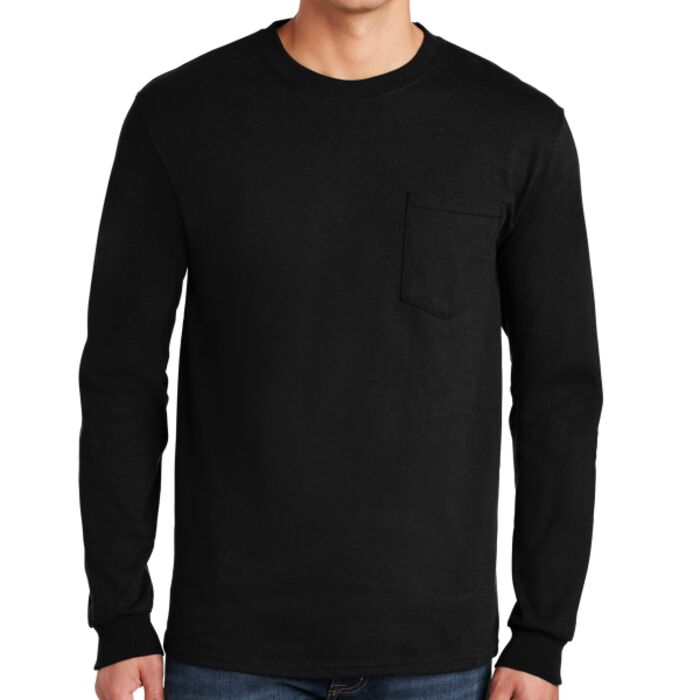 Gildan Ultra Cotton ® 100% US Cotton Long Sleeve T Shirt with Pocket 2410 Ultra Cotton ® 100% US Cotton Long Sleeve T Shirt with Pocket Thumbnail