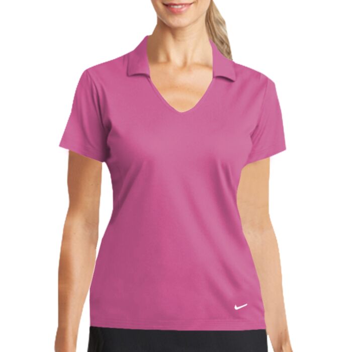 Nike Women's Dri FIT Vertical Mesh Polo 637165 Women's Dri FIT Vertical Mesh Polo Thumbnail