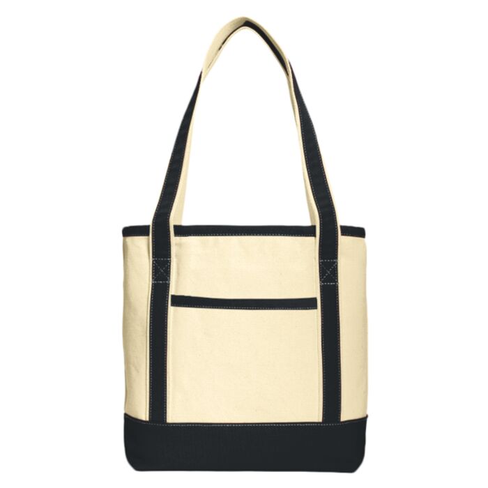 Port Authority Medium Cotton Canvas Tote BG412 Medium Cotton Canvas Tote Thumbnail