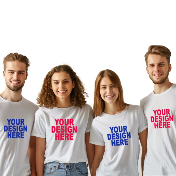 Bulk Heavy Cotton 100% Cotton T Shirt Thumbnail